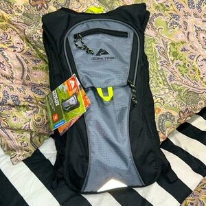 Hiking backpack - water bag.